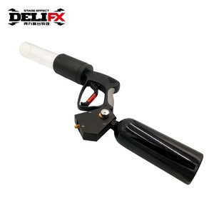 DELIFX Crazy Atmosphere Opération facile Tirer sur le T-Shirt Pistolet Pression d'air à main PVC Tee Shirt Lanceur pour petit spectacle - Product Image 5