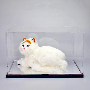 Cajas de exhibición de acrílico transparente con pedestal para <span class=keywords><strong>funko</strong></span> pop, modelo de coche, antiguo - Product Image 2