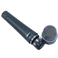 Microphone de karaoké de bureau BETA57 BETA57A de qualité supérieure, microphone filaire professionnel à main, prix pour le karaoké