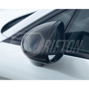 Carcasa de Espejo Lateral de Fibra de Carbono Real para Porsche Panamera 976 2024 en Adelante, Volante a la Izquierda - Product Image 4