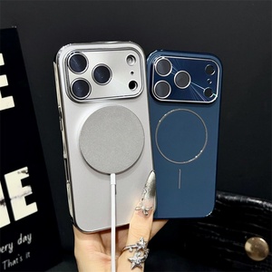 เคสกระจก Ag Nano Matte อย่างเป็นทางการสำหรับ iPhone 17 Pro Max 16 15 Plus 14 13 Pro Max17 air รองรับการชาร์จไร้สายแบบแม่เหล็ก ฝาหลังแข็ง ร้านค้า - Product Image 2