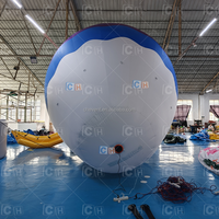 Modèle de ballon à air chaud gonflable géant personnalisé, ballon décoratif gonflable pour la promotion commerciale, publicité extérieure