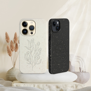 Chất lượng cao rơm lúa mì trường hợp điện thoại bao gồm cho Iphone 15 16 17 Pro Max cộng với không khí thân thiện với môi điện thoại di động điện thoại di động Trường hợp bìa - Product Image 5