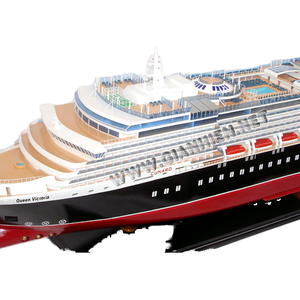 QUUEEN VICTORIAR Modèle de bateau en bois fabriqué à la main Cadeau de nouveauté - Product Image 1