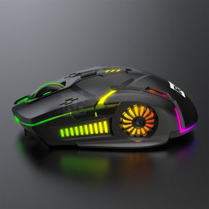 เมาส์ไร้สายแบบชาร์จได้ ดีไซน์ตามหลักสรีรศาสตร์ คุณภาพเยี่ยม สำหรับคอมพิวเตอร์และอุปกรณ์เสริม เหมาะสำหรับเกมเมอร์ - Product Image 3