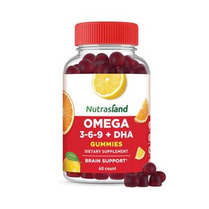 อาหารเสริมโอเมก้า 369 กัมมี่ + ดีเอชเอ บำรุงสมอง สำหรับผู้ใหญ่และเด็ก - Product Image 1