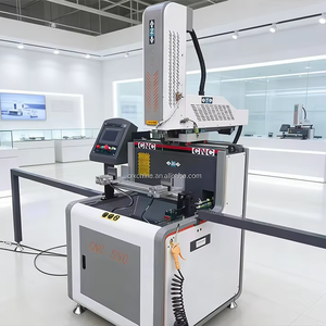 Machine de perçage et de fraisage CNC à double tête en alliage d'aluminium, machine intégrée pour la fabrication de fenêtres et de portes - Product Image 1