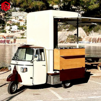 Camion de restauration commerciale à vendre, chariot à café, cuisine mobile, tricycle électrique Tuk Tuk, camion de restauration mobile, chariot de nourriture mobile