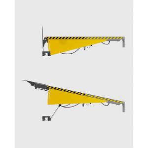 Rampa Electrohidráulica para Muelle BAG-ST250B con Labio Telescópico Giratorio 6000-9000kg de Acero al Carbono Fabricada en Italia - Product Image 5