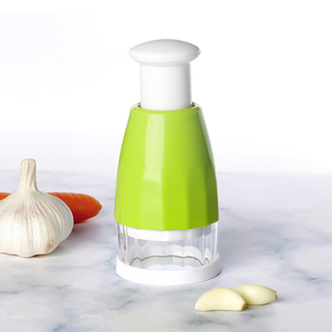 Hachoir manuel de cuisine en plastique, <span class=keywords><strong>simple</strong></span>, écologique, antiadhésif, rapide, mini hachoir à légumes et oignons - Product Image 5