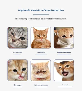 <span class=keywords><strong>Nebulizador</strong></span> de Oxígeno para Mascotas, Gatos y Perros, para Congestión <span class=keywords><strong>Nasal</strong></span> y Tos, Inhalación de Oxígeno, Plegable, Antiarañazos, Impermeable, Transpirable - Product Image 3