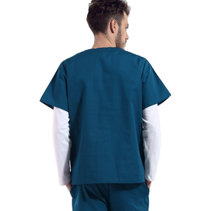 ANNO Unisex ospedale scrub Set colorato alla moda alta traspirante stampato 4XL per infermiere medico per medico di sesso maschile - Product Image 4