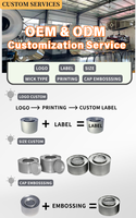 Kaleng Timah Kedap Udara Kosong dengan Logo Kustom, Kaleng Bahan Bakar Alkohol Gel untuk Pemanas Makanan Chafing Dish, Grosir OEM