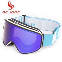 Nouvelles Lunettes de Ski et Snowboard Légères Anti-buée UV400 pour Adultes, Protection Sûre et Décontractée pour Sports d'Hiver en Extérieur, Résistantes aux Rayures