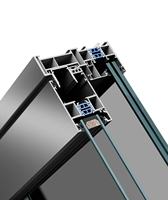 Ventanas Modernas de Aluminio con Revestimiento Ignífugo, Doble Vidrio Templado, Eficiencia Energética, Calificadas por Energy Star, Económicas