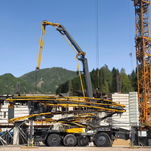รถปั๊มคอนกรีต Sany 66 เมตร พร้อมแชสซี Benz Arocs3253 เครื่องยนต์ดีเซล สำหรับงานก่อสร้างหนัก - Product Image 2