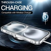 Coque transparente anti-jaunissement pour IP 16E 15 Pro Max 14 Plus 13 Mini 12 11 X XS XR SE 2022 2020 accessoires de couverture de téléphone