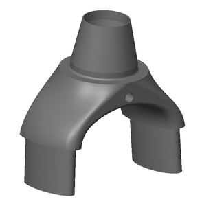 2025 capuchon de couronne de fourche en aluminium usiné CNC de taille personnalisée nouvelle pièce de moules innovante - Product Image 3