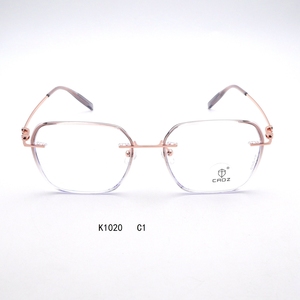 แว่นตา K1020 กรอบโลหะเมมโมรี่ น้ำหนักเบา ทนทาน ทันสมัย ดีไซน์ยืดหยุ่นเพื่อความสบาย - Product Image 2