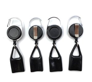 Llavero Retráctil Premium Personalizado de Alta Resistencia con Clip y Diseño de Cara Sonriente en Varios Colores - Product Image 2