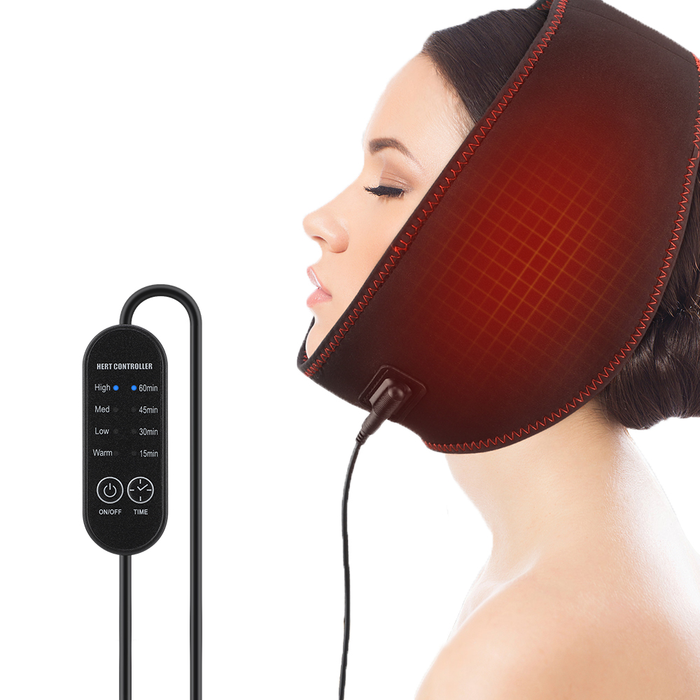 Электрическая термоподушка USB для лица, обертка для лица, обертка для TMJ рельефа, зубов мудрости, челюсти, головы и подбородка