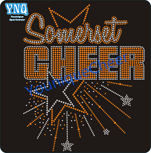 Markenlogo Strass Wärme übertragung Benutzer definierte Strass Wärme übertragung für Hoodie - Product Image 1