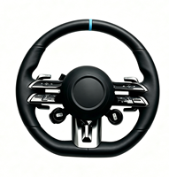 Volante de Cuero Genuino de Alta Calidad para Automóviles Benz AMG W206 S206 W213 W214 V223 C236 R232 X254 V295 (EQE) V297 (EQS)