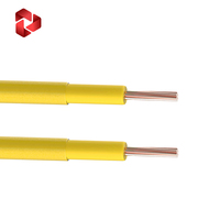 Proveedor de Cable Eléctrico Flexible de Cobre THHN de un Solo Núcleo para Construcción