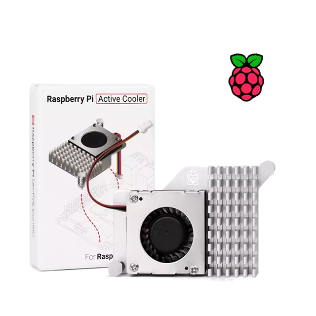 Active Speed Cooling Fan Radiator Heatsink for Raspberry Pi 5 Raspberry Pi5 Electronic Components