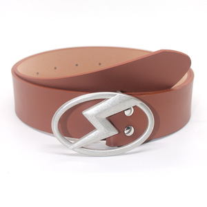 Cinturón Elíptico con Hebilla de Rayo, Novedad 2026, de Moda, Personalizado, Versátil para Jeans y Faldas, Venta Directa de Fábrica - Product Image 6