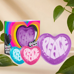 Juguete Antiestrés con Forma de Corazón, Suave, de Rebote Lento, Divertido y Portátil, para Bebés Unisex de 0 a 24 Meses, Venta al Por Mayor, Personalizable - Product Image 3