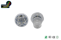 E14 45MM Rétro-Éclairé Carnaval LED Ampoule Solide 1-16 Programme Unique Auto Turbo Cap IP65 Évalué Amusement Manèges pour Thème Rouge Vert