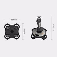 Joystick de simulateur de vol PXN, 2113 pièces, avion, Vibration filaire, USB, Joystick