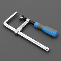 Havors C-062 160*60mm Pince en F en acier chromé |   Serre-joint réglable pour le travail du bois et l'assemblage