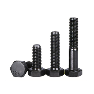Sản Xuất Ansi Unc DIN Thép Carbon Thép 4.8 8.8 10.9 12.9 Class 3/8 1/4 5/16 Bolt Hex Head Bolt - Product Image 1