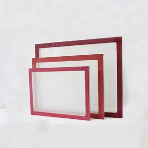 use aluminum profile screen frame in silk screen printing with mesh in package/Apparel/Circuit Board/Glass Printing industry