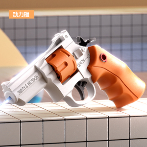 Pistola ad Acqua Revolver Giocattolo per Bambini Giochi Estivi da Spiaggia Pistola Automatica a Spruzzo d'Acqua in Plastica - Product Image 5