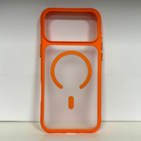 Étui transparent à aspiration magnétique TPU+PC+Magnétique antichoc pour 17 Pro Max 16 Protection intégrale anti-chute