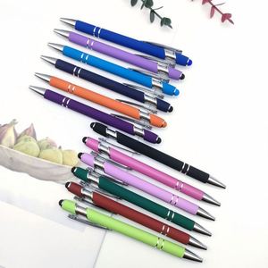 Company Office Metal Gel <b>Pens</b> Custom Logo Silk Screen Printing Multi-Color DIY Advertising Gift <b>Pen</b> - Product Image 1