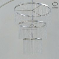 Lampadaire de luxe en forme d'arc, lustre à pampilles en cristal, luminaire sur pied pour décoration de mariage, scène de mariage, fête, centre de table