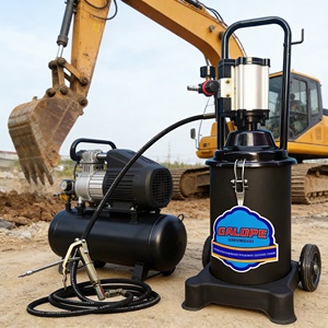 Lubricador de Grasa Neumático con Relación de 80:1, Bomba de Grasa Neumática de Alta Presión de 12L, 1200g/Min - Product Image 1