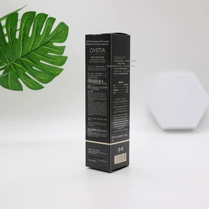 Custom Watercolor <b>Boxes</b> & Kraft Paper Cosmetic Glass <b>Bottles</b> Small Batch Skincare Packaging - Product Image 4
