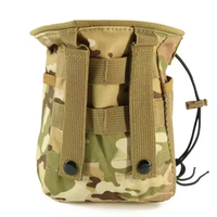 En gros Tactique MOLLE Dump Pouch Magazine Récupérer Drop Pouch Compact Chasse Outil Accessoires Taille Utilitaire Sac