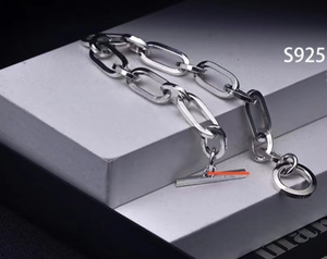 Cool Retro Punk Shing Bolt <span class=keywords><strong>Bracelet</strong></span> <span class=keywords><strong>925</strong></span> Sterling <span class=keywords><strong>Silver</strong></span> Charm Pulseras Fábrica al por mayor para el uso diario de los hombres y el regalo de fiesta - Product Image 6