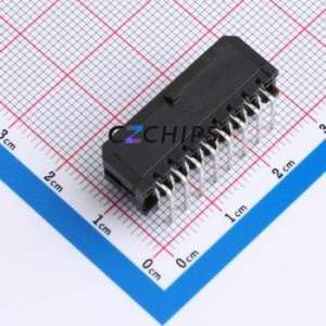 43045-16AWS Wire-to-Board Pin Header Bent Lead Through Hole,P=3mm Connector 2x8P 3mm Right Angle Insert 16P - Product Image 2