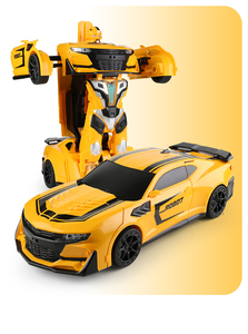 HOSHI 815 Auto <span class=keywords><strong>Robot</strong></span> Telecomandata Trasformabile di Grandi Dimensioni 2.4G 50CM, <span class=keywords><strong>Robot</strong></span> Intelligente con Trasformazione con Un Solo Clic - Product Image 5