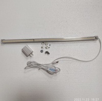 Tube LED USB avec variateur et adaptateur secteur 52cm de luminosité réglable pour accessoires de machines d'amusement