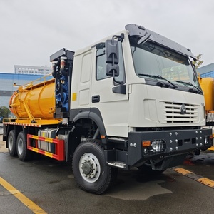 <span class=keywords><strong>Camión</strong></span> <span class=keywords><strong>de</strong></span> Succión al Vacío HOWO 6x6 <span class=keywords><strong>de</strong></span> 20cbm (<span class=keywords><strong>5000</strong></span> <span class=keywords><strong>Galones</strong></span>) con Tanque Hidráulico <span class=keywords><strong>de</strong></span> Descarga Automática <span class=keywords><strong>de</strong></span> Doble Tapa para Dragado <span class=keywords><strong>de</strong></span> Alcantarillado Municipal - Product Image 3