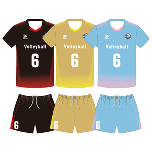 Nieuwe collectie sportkleding volleybaltenue design beste prijs volleybalkleding korte mouw uniform sportkleding - Product Image 1