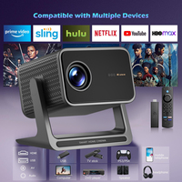 4K Full Hd TOF Auto Focus Projecteur Smart Home Cinéma Android Mobile Téléphone Projecteurs de Jeux Vidéo Mini Portable Extérieur Proyector